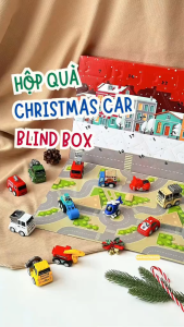 Hộp Quà Bí Mật Chứa 24 Xe Đồ Chơi Cho Ngày Đếm Ngược Trong Lễ Giáng Sinh