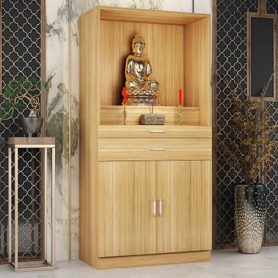 Buddha Shrine Clothes Closet Altar For Home Modern Style Buddha Cabinet Buddha Worship Table God of Wealth Worship Table Worship Stand Shrine Altar