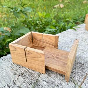 ที่ตัดแซนวิช บล็อค ไม้ ตัด แซนวิช แบบสไลด์ถอดได้ สะดวกต่อการใช้งาน และประหยัดเวลาในการตัด ช่วยให้ตัดเป็นรูปเป็นร่างมากขึ้น