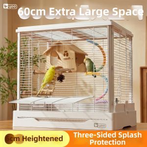 Yee | Splatter Proof Bird Cage for Parrots