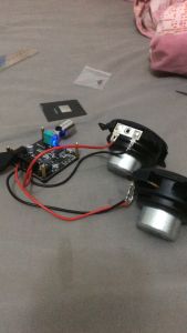 Mạch khuếch đại âm thanh bluetooth XY-C15H 2x15W Class D triết áp vô cực 360 độ