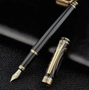 HERO | Bút Máy Cao Cấp Luxury HERO 1078 Kiss Với Bộ Quà Tặng Mực Kim Loại Cao Cấp Dành Cho Viết Chữ Ký Kinh Doanh Món Quà Kỷ Niệm Lý Tưởng