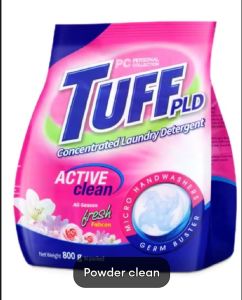 TUFF PLD ORIGINAL CONCENTRATED  LAUNDRY DETERGENT POWDER 800G  SUPER SULIT AT SUPER TIPID