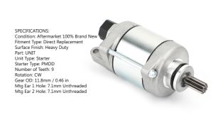 Areyourshop Motor starter areyourshop cocok untuk KTM EXC SXF XCF 250 350 freeride 350cc 77240001100 2012-2017