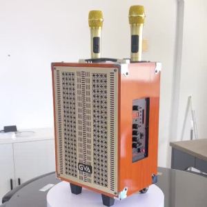 ลำโพงบลูทูธ ลำโพง Bluetooth 12นิ้ว ลำโพงบลูทูธแบบพกพา ทรงกระทัดรัด ดีไซน์หรูหรา Wireless speaker (รองรับไมโครโฟนบลูทูธUSBวิทยุ)เสียงดี