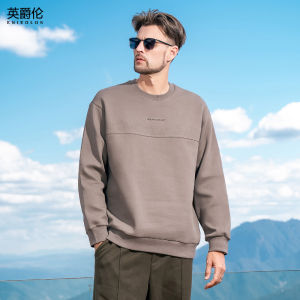 Enjeolon | Heavyweight Air Layer Hoodie Mens Loose Fit