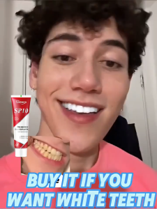 SP10 Probiotic Toothpaste Strengthens Protects Gum Long-Lasting Fresh Breath Removes Yellowing and Stains Whitening Toothpaste