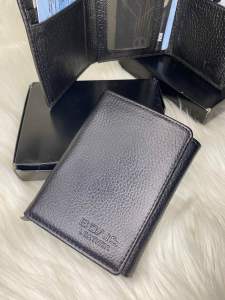 Dompet Pria Lipat 3 Bahan Kulit / Dompet Kulit Lipat 3 Ukuran standar