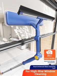 DOLANX | Outdoor Window Cleaning Tool for High-rise Homes Double-sided Cleaner