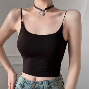 miiow | Cat Woman Strapless Vest Womens New 2025 Seamless Fashionable Outerwear With Chest Pad Base Shirt Summer Season Pure Color