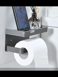 ICON Non-perforated bathroom tissue box toilet tissues toilet rolls bathroom storage bathroom storage rack wall-mounted double-layer tissues rack