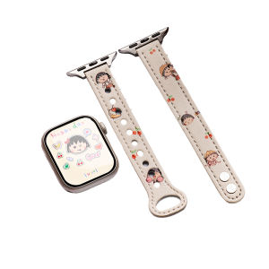 CRAFTSMAN DAI | Patterned Cartoon Fashion Thin Wristband Sporty Leather Watch Band