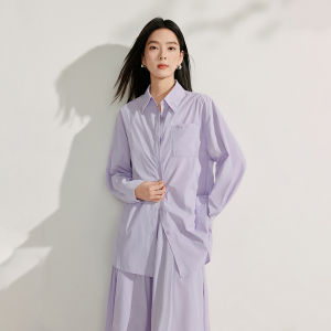 INMAN | UV Protection Leisure Thin Textured Long Sleeve Shirt
