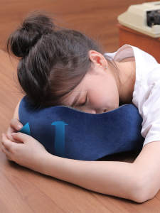 Memory Foam U-Shaped Pillow Portable Travel Plane Nap Neck Support Children Student Office Zone Adult Health Care Pillow