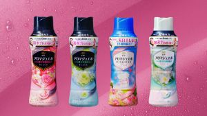 Viên xả vải hạt làm thơm mềm quần áo P&G Lenor Aroma Jewel - Nội địa Nhật