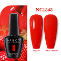 NAILCO 15ml Pink Light Series Color UV Gel Nail Polish Vernis Nails Art All For Manicure Nail Supplies Semi permanente Nail Glue. 