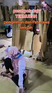 Pola Instan Celana Kulot Wanita