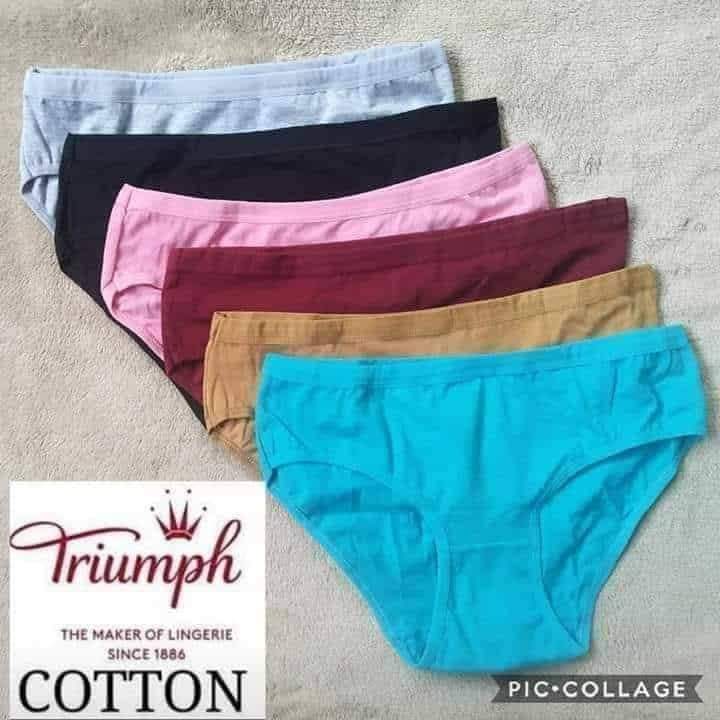 cotton triumph panty 6 in 1pack s m l xl