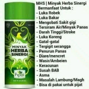 PROMO!!! Minyak Herbal Sinergi Ori - Minyak Herba Sinergi Hpai Asli - MHS - Hpai Ori - Minyak Bubut Herbal Asli - But But Asli Herbal - Sinergi HNI Asli - Butbut Herbal Asli Hpai- Urut oles tradisional