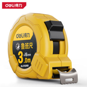 deli | Feng Shui Precision Steel Measuring Tape 10m