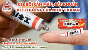 GEL BÔI CẦM MÁU SÁT KHUẨN VẾT THƯƠNG CỦA NHẬT EKIBAN (TUÝP 10G) - HÀNG NỘI ĐỊA NHẬT giúp cầm máu sát khuẩn vết thương hỏ như bị đứt tay trầy xước. Sản Phẩm Cầm Máu Nhanh Chóng - Lazada