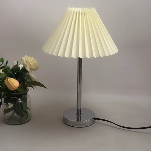 Đèn ngủ để bàn xếp ly phong cách vintage ánh sáng vàng dịu decor phòng ngủ phòng khách ĐỨC HUỲNH DN313