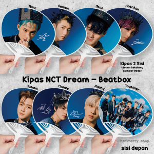 Kipas NCT Dream Beatbox - Merchandise KPOP Hand fan Unofficial Kipas Uchiwa NCTzen Handfan NCT Beat box