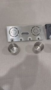 ที่จัดเก็บแปรงสีฟัน Premim พร้อมแก้ว2ใบ แบบติดผนัง สีดำ Nordic Style BE-07