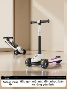 BASEBO | Xe Scooter Gấp Được và Quay Được cho Trẻ Em