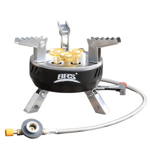 BRS | BRS-203 Core Camping Gas Stove High Power Portable Tourist Burner Outdoor Electronic Ignition Camping Furnace Picnic Equipment