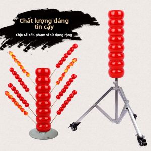 Giá Trưng Bày Dâu Tây Đường Cát Bắc Kinh Bằng Gỗ Di Động Giá Đỡ Để Bàn Để Bán Hàng Trang Trí Nhà Phong Cách Trung Hoa Mới