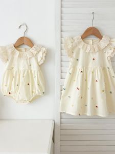 Summer Lace Embroidered Girls Dresses