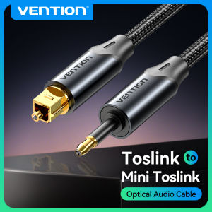 Vention | Vention Toslink SPDIF Coaxial Cable 3.5mm Digital Optical Audio Cable for Amplifiers Blu-ray Xbox 360 PS4 Soundbar Fiber Cable