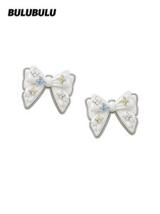 BULUBULU | Bow and Floral Pattern Earrings