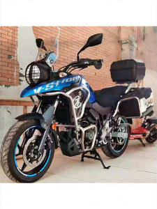 Suzuki DL250 Suitable Stainless Steel Modification Bumper Guard And Luggage Rack