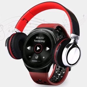 Smartwatch Waterproof with Music 8GB Storage and BP & Heart Rate Monitor