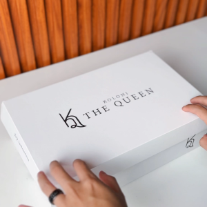 KQ Indonesia - Sepatu Pantopel Formal Kulit Hak pendek Wanita K-937 - Black