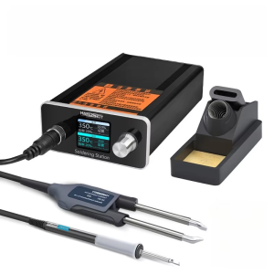 T12-X2 Soldering Station STM 32 Chip Version 2.1 MotoClean Adjust Temp Soldering Iron Handle Or 5pin Tweezers Handle AUTO Sleep