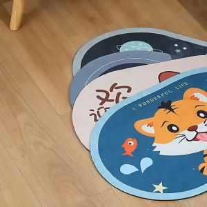 Keset Rumah Anti Slip 40 x 60 Cm Bentuk Oval PR0262