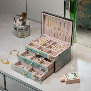 CANXUAN | Luxury Elegant Large Capacity Jewelry Storage Box