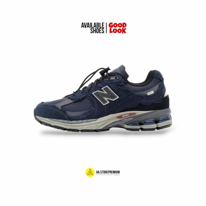 Sepatu Badminton New Balance 2002r Protecrion Pack Navy Sepatu