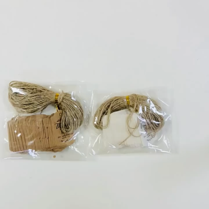 100 Pcs Yellow/White Natural Kraft Paper Tags Party Celebrate Christmas Gift Wedding Thank Hang Label Handmade DIY Gift Card Signature