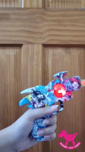 GRAFFITI Space Gun MAINAN PISTOL space gun tato LED SUARA DAN LAMPU MAINAN ANAK LAKI LAKI TEMBAK TEMBAKAN