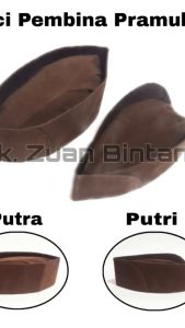 Peci Pramuka Pembina & Putra Putri: Aksesoris Pramuka