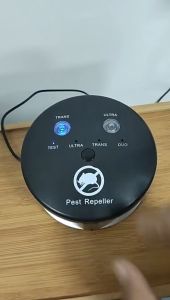 360 Degree Indoor Ultrasonic Mouse Insect Squirrel Apparatus Ultrasonic Pest Device for Summer