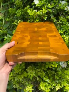 Thớt gỗ Teak Chef 305x210 mm - Thớt Gỗ Kháng Khuẩn Chống Nấm Mốc Thớt Teak Bền Đẹp Dễ Vệ Sinh Nhanh Khô
