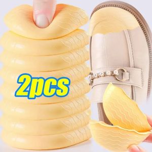 2Pcs Reduce Shoe Size Toe Pad Comfortable PU Foam Shoe Head Cushions Cuttable Soft Shock Absorbing Forefoot Insoles