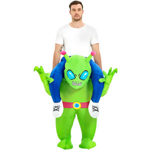 Funny Alien Inflatable Role Playing Costume Halloween Day Role Playing Costume Mount Riding Stage Prop Costume
