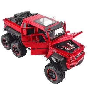 Mô Hình Xe Ô Tô Bằng Hợp Kim Benz G63 6X6 Tỉ Lệ 1:22 Bộ Sưu Tập Âm Thanh Xe Hơi Đúc Khuôn Quà Tặng Sinh Nhật Cho Trẻ Em Đồ Chơi Bé Trai Bằng Kim Loại