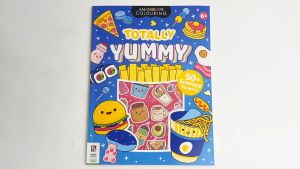 Totally Yummy Colouring Book With 50+ Scented Stickers to Color For Kids